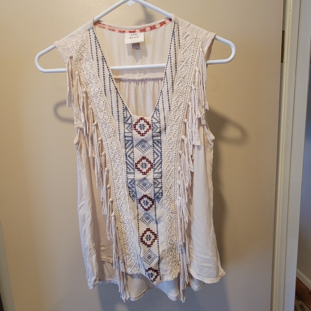 🤎EUC~ KNOX ROSE SLEEVELESS TOP